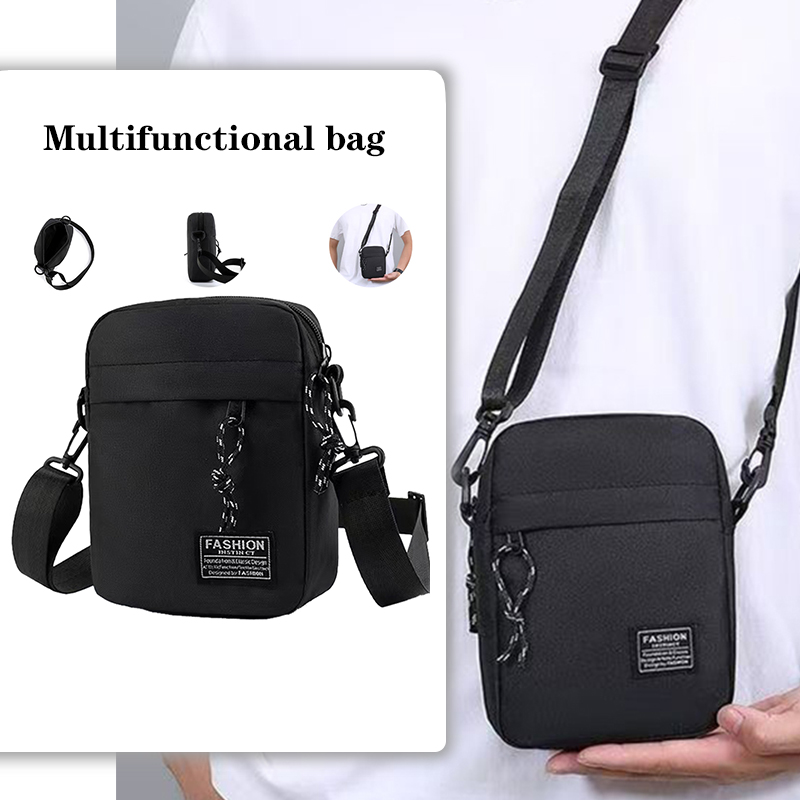Sling Backpack Shoulder - 중성적인 스타일의 가방 - 남녀 공용