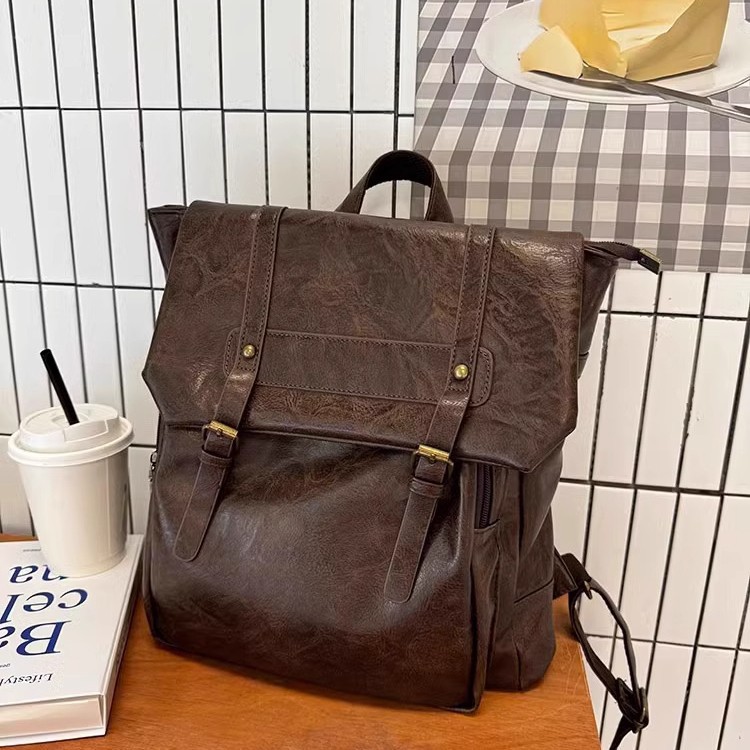 여성 캐주얼 배낭 PU 가죽 학교 배낭 십대 소녀 여행 - Leather Backpack Vintage 리뷰 및 가격