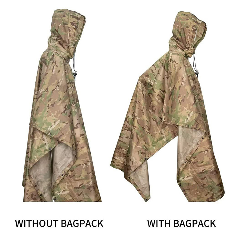 3-in-1 기능성 레인코트: 배낭, 방수 덮개, 후드 - Rain Cover Backpack 리뷰 및 가격