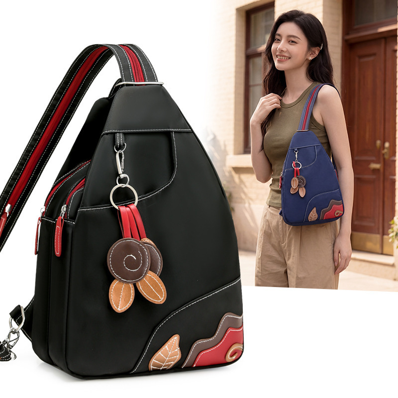 여성용 백팩 아웃도어 캐주얼 방수 솔리드 나일론 숄더백 - Fashion Backpack Women 리뷰 및 가격